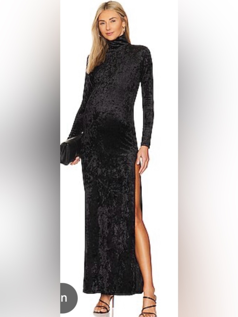 Bumpsuit The monica black velvet dress NWT size small